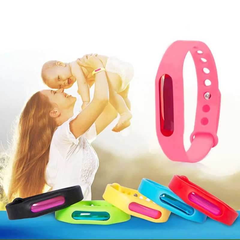 Mosquito Repellent Silicone Wristband
