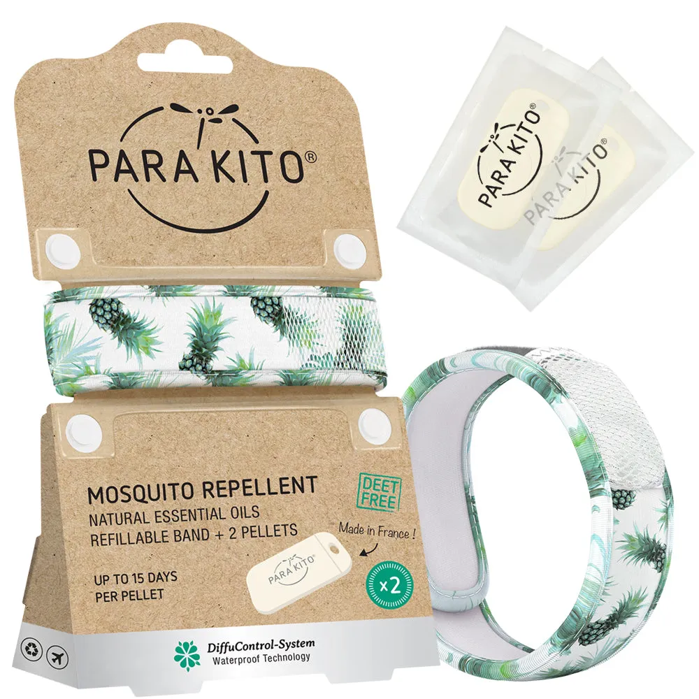 Mosquito Repellent Wristband with 2 refills - Graphic