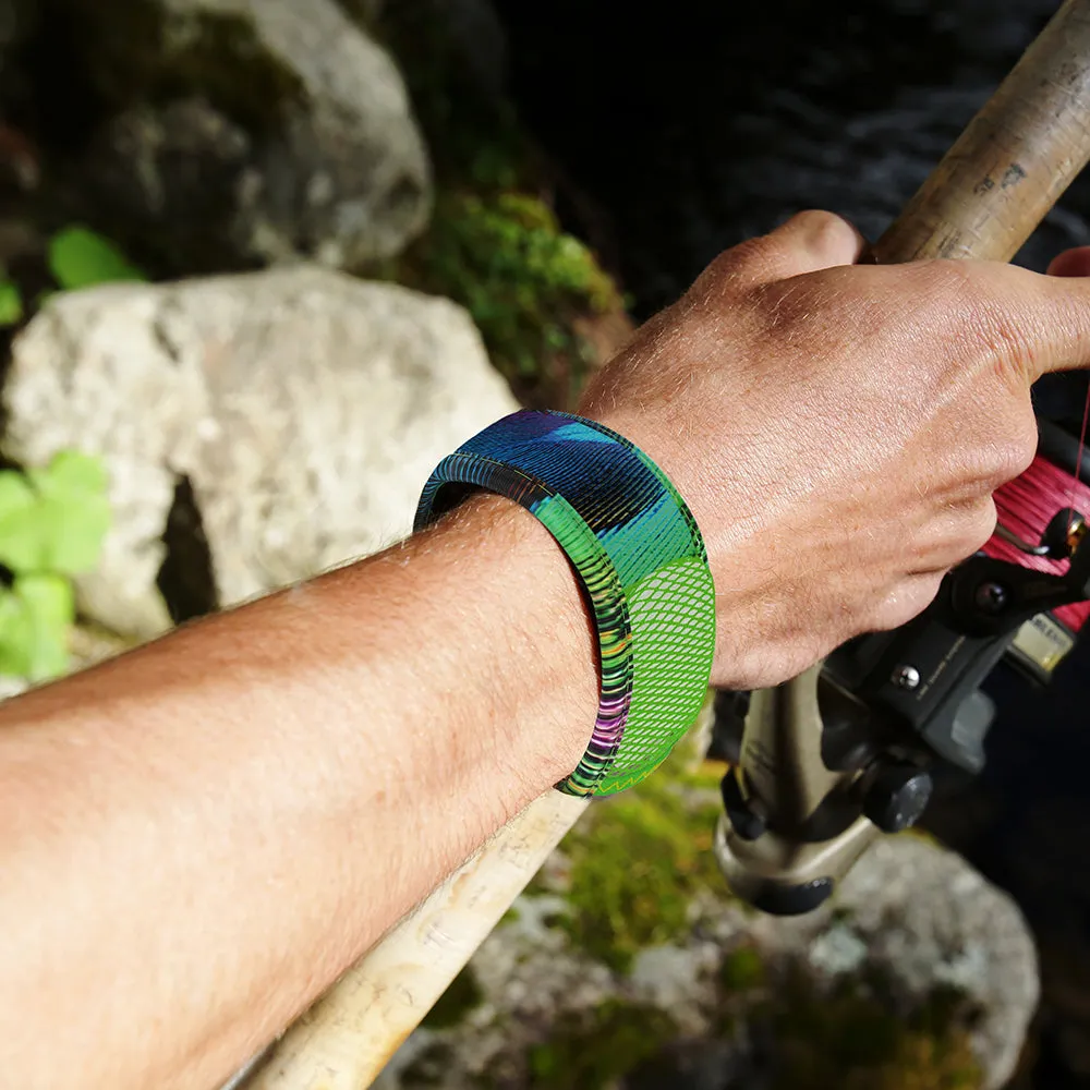 Mosquito Repellent Wristband with 2 refills - Graphic