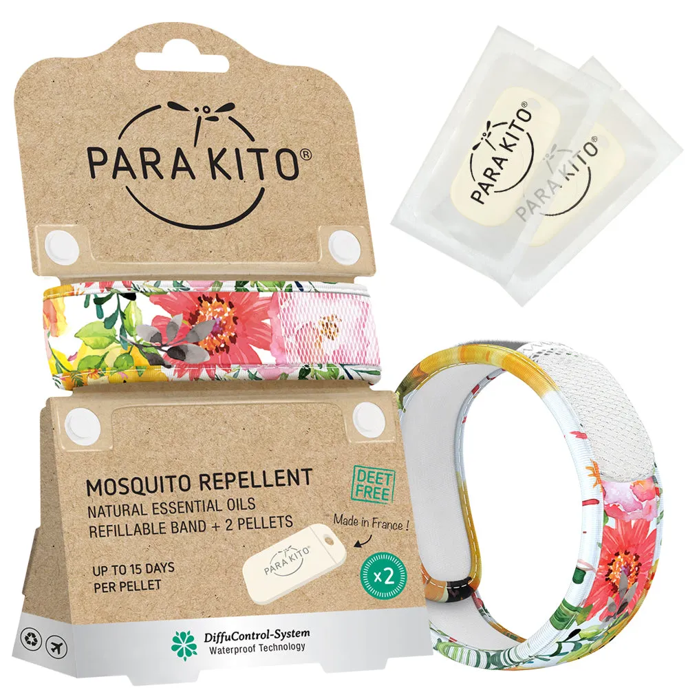 Mosquito Repellent Wristband with 2 refills - Graphic