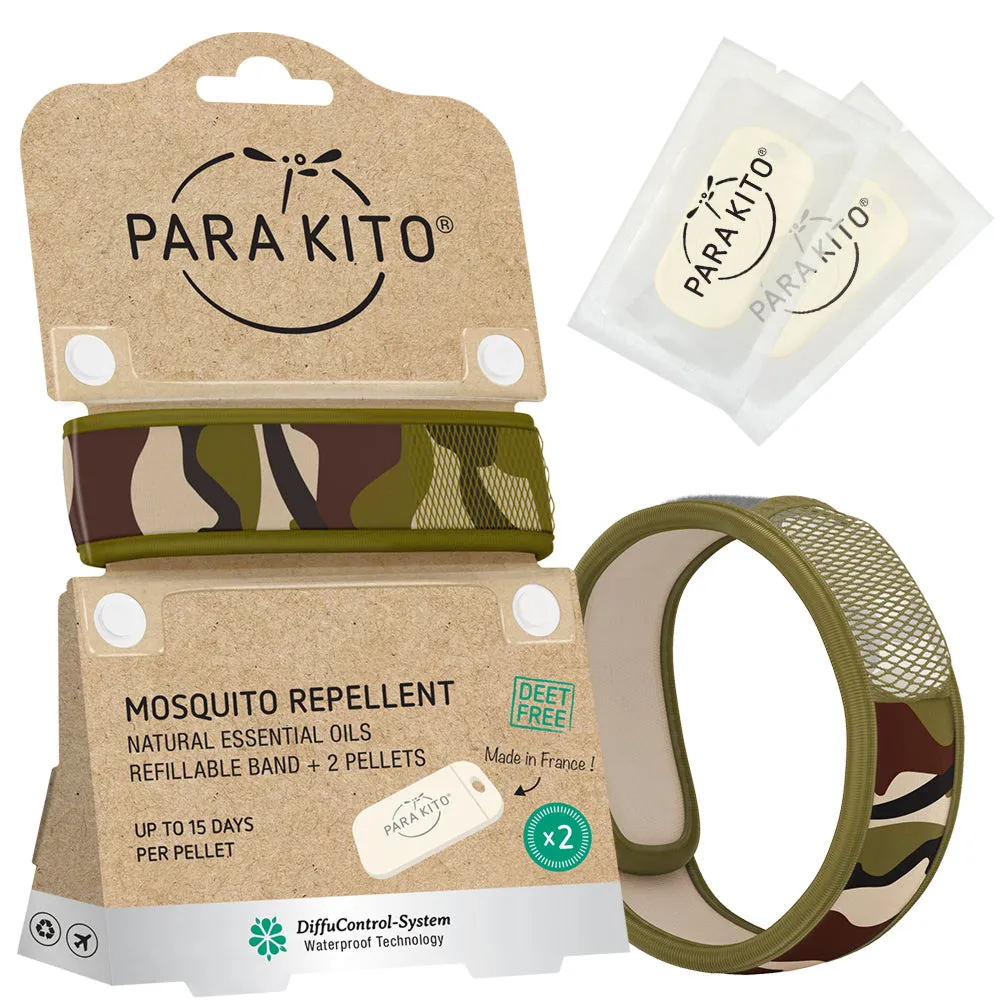 Mosquito Repellent Wristband with 2 refills - Graphic