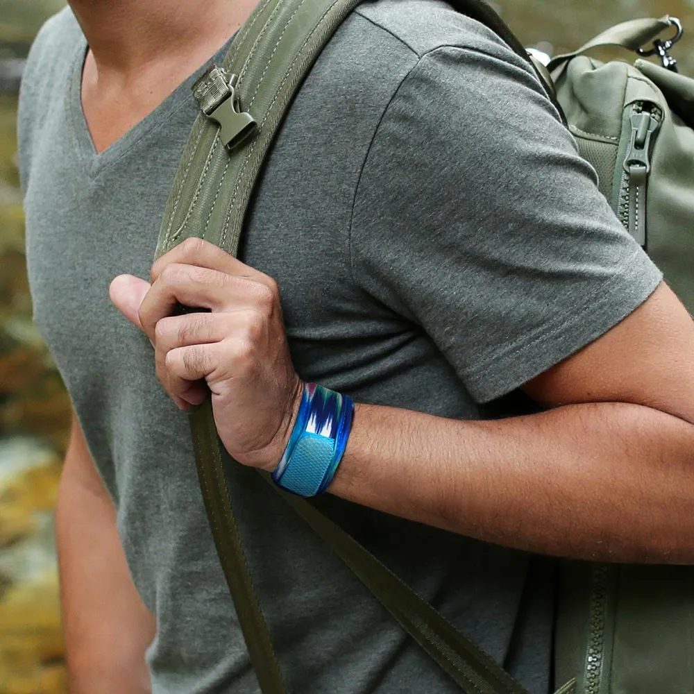Mosquito Repellent Wristband with 2 refills - Graphic