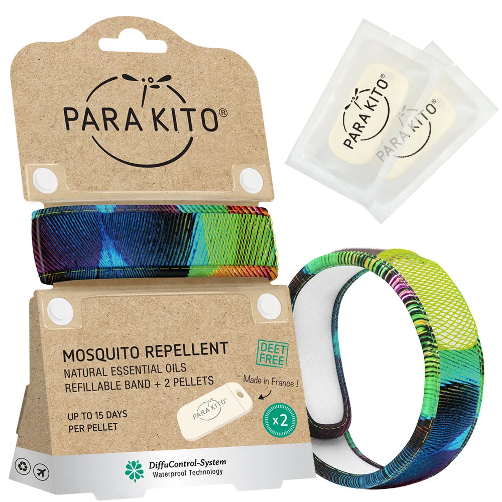 Mosquito Repellent Wristband with 2 refills - Graphic