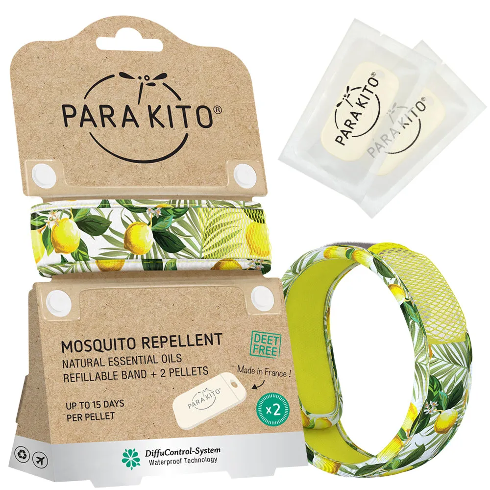 Mosquito Repellent Wristband with 2 refills - Graphic
