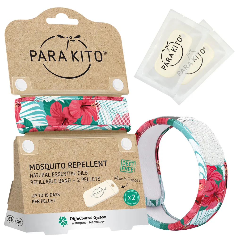 Mosquito Repellent Wristband with 2 refills - Graphic