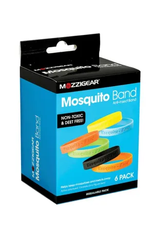 MOZZIGEAR Mosquito Band Adult 6 Pack