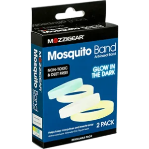 Mozzigear Mosquito Band Glo Kids 2 Pack