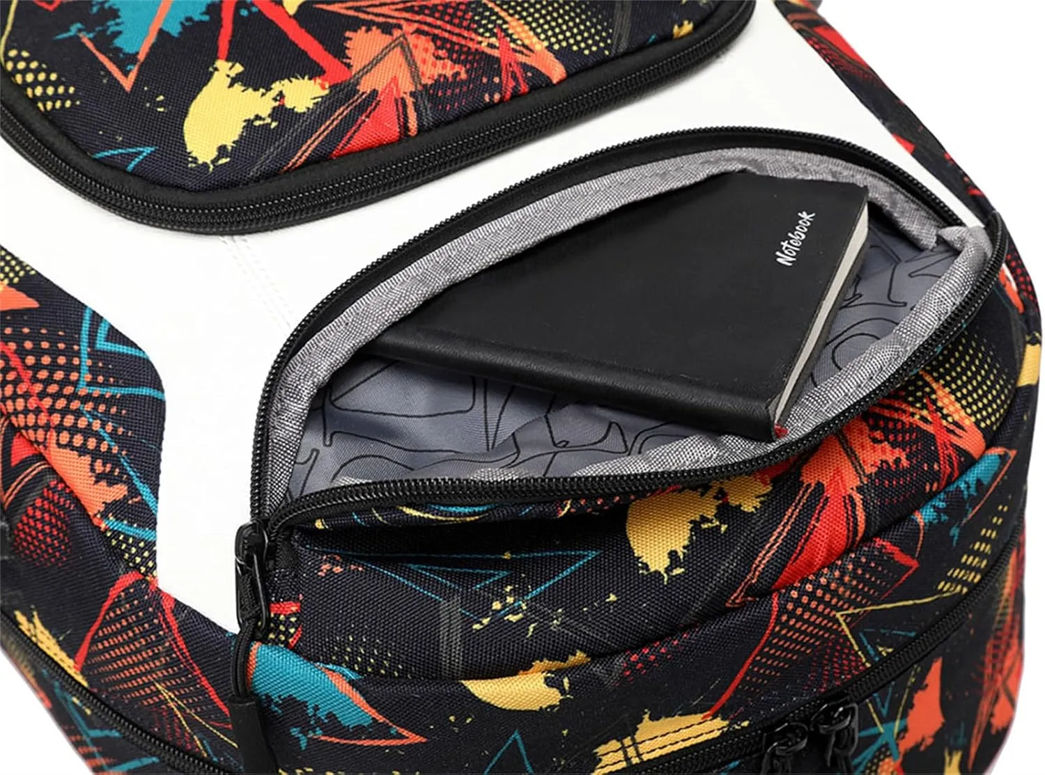 Multifunction Waterproof Car Book Bag-Basic Large Capacity Travel Bag Casual Backpack with USB Charging Port