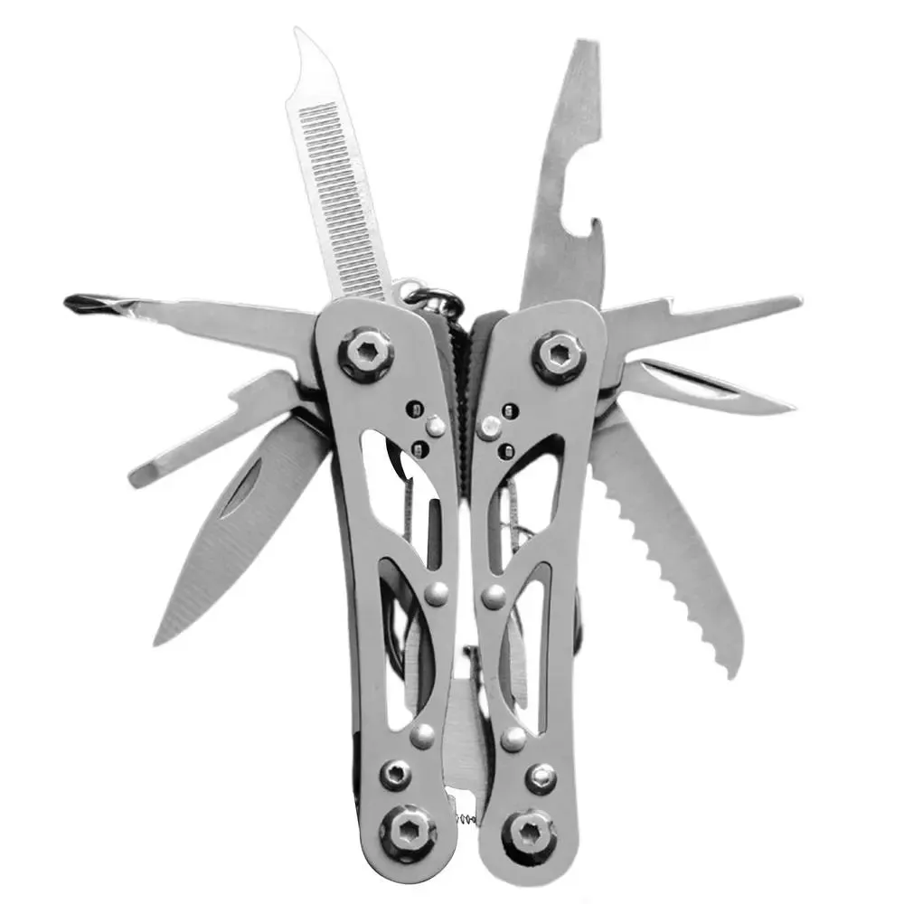 Multifunctional Folding Utility Plier for Camping, Fishing, and Hiking