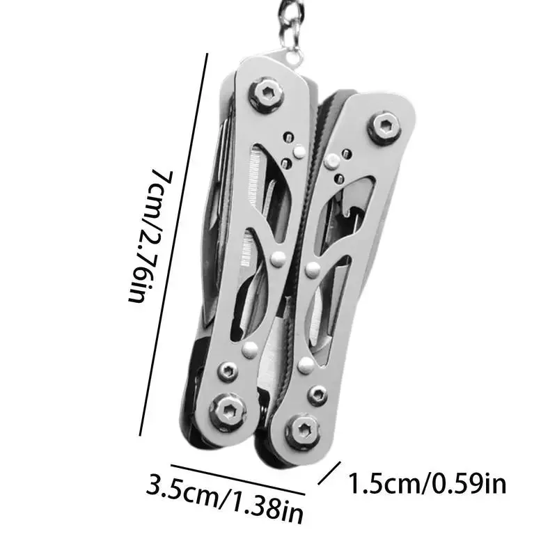 Multifunctional Folding Utility Plier for Camping, Fishing, and Hiking