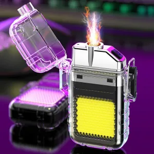 Multifunctional Keychain, Waterproof Rechargeable LED Flashlight, Multiple Light Modes, Portable
