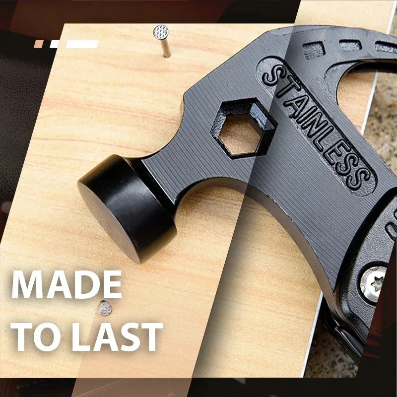 Multifunctional Pliers Multitool Claw Hammer Stainless Steel Tool With Nylon Sheath For Outdoor Survival Camping Hunting Hiking