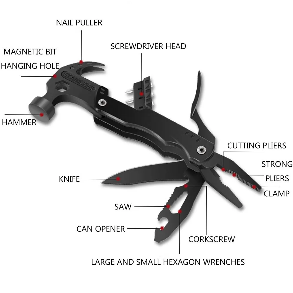 MultiTool - 12 in 1 portable tool