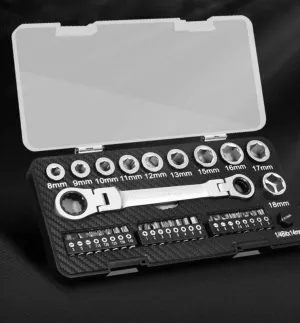 Multitool Ratchet Wrench Set - Versatile All-in-One Hand Tool