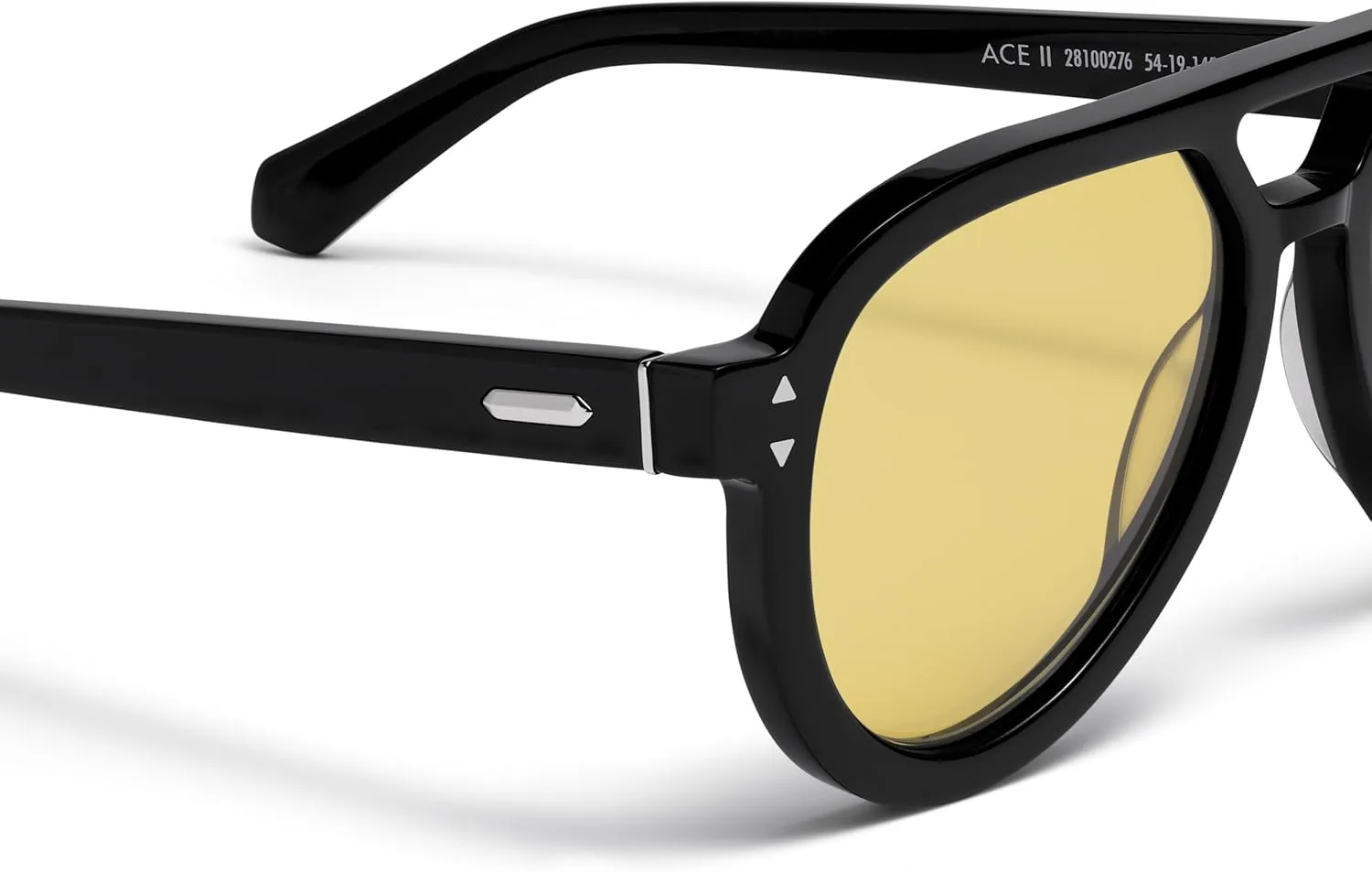MVMT Hollywood Aviator Sunglasses, Acetate Frame, Polarized, Water-Resistant and Smudge-Proof Lenses
