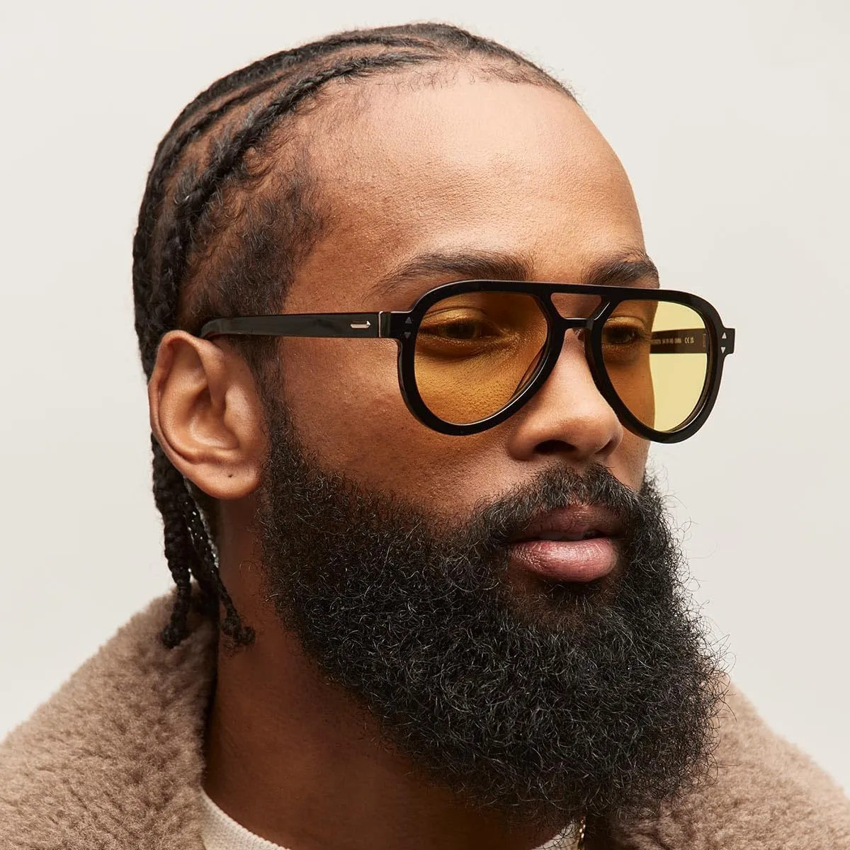 MVMT Hollywood Aviator Sunglasses, Acetate Frame, Polarized, Water-Resistant and Smudge-Proof Lenses