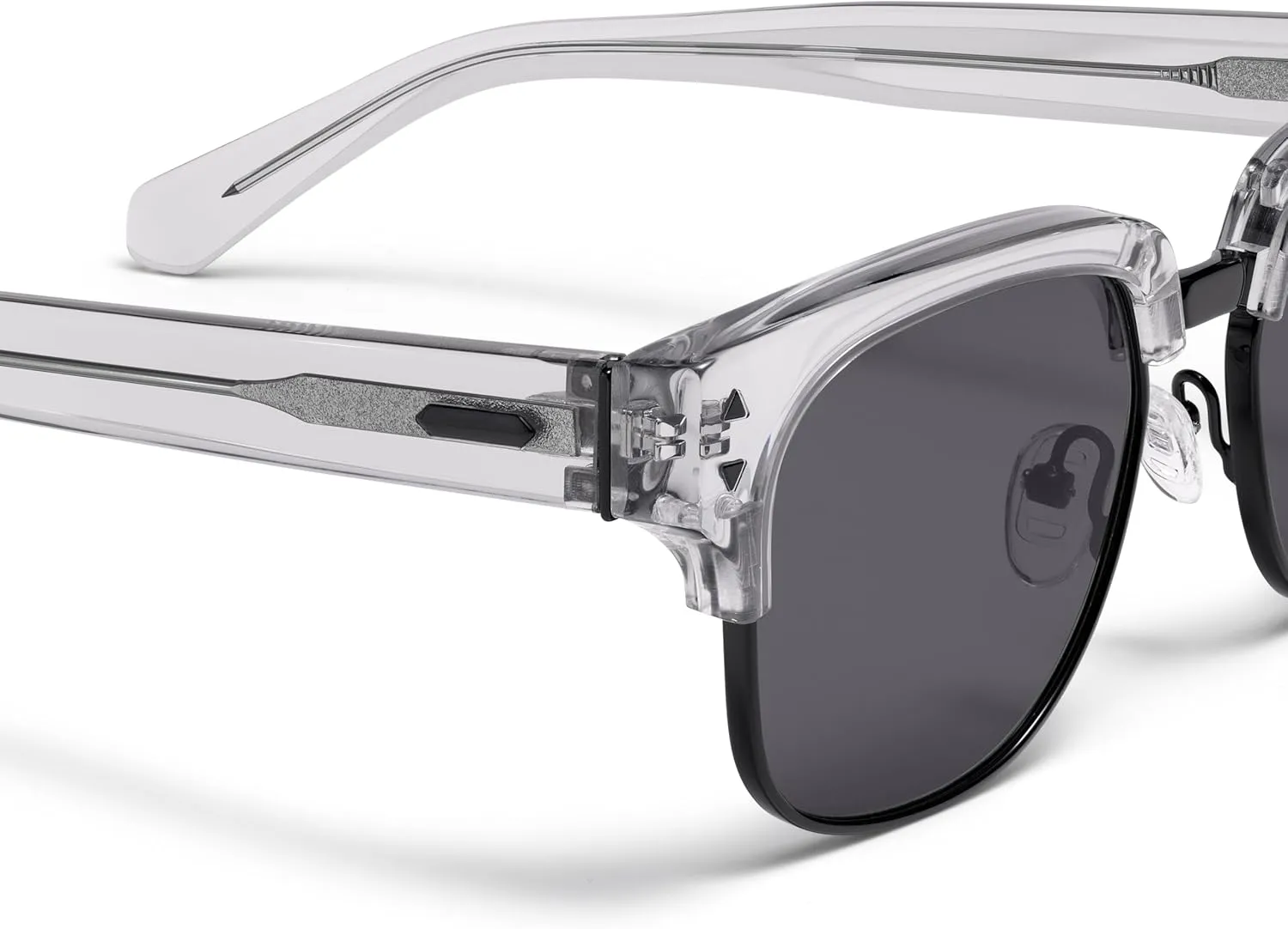 MVMT Laguna Square Sunglasses, Acetate Frame, Polarized, Water-Resistant and Smudge-Proof Lenses