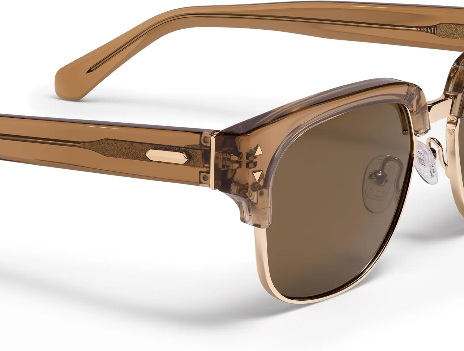 MVMT Laguna Square Sunglasses, Acetate Frame, Polarized, Water-Resistant and Smudge-Proof Lenses