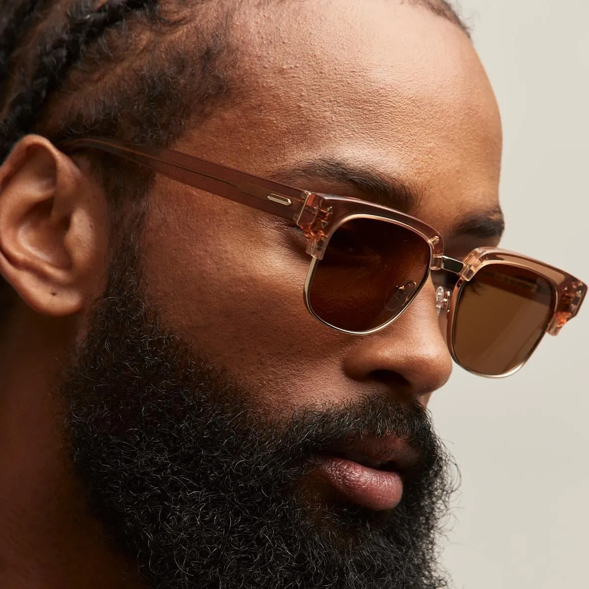 MVMT Laguna Square Sunglasses, Acetate Frame, Polarized, Water-Resistant and Smudge-Proof Lenses