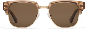MVMT Laguna Square Sunglasses, Acetate Frame, Polarized, Water-Resistant and Smudge-Proof Lenses
