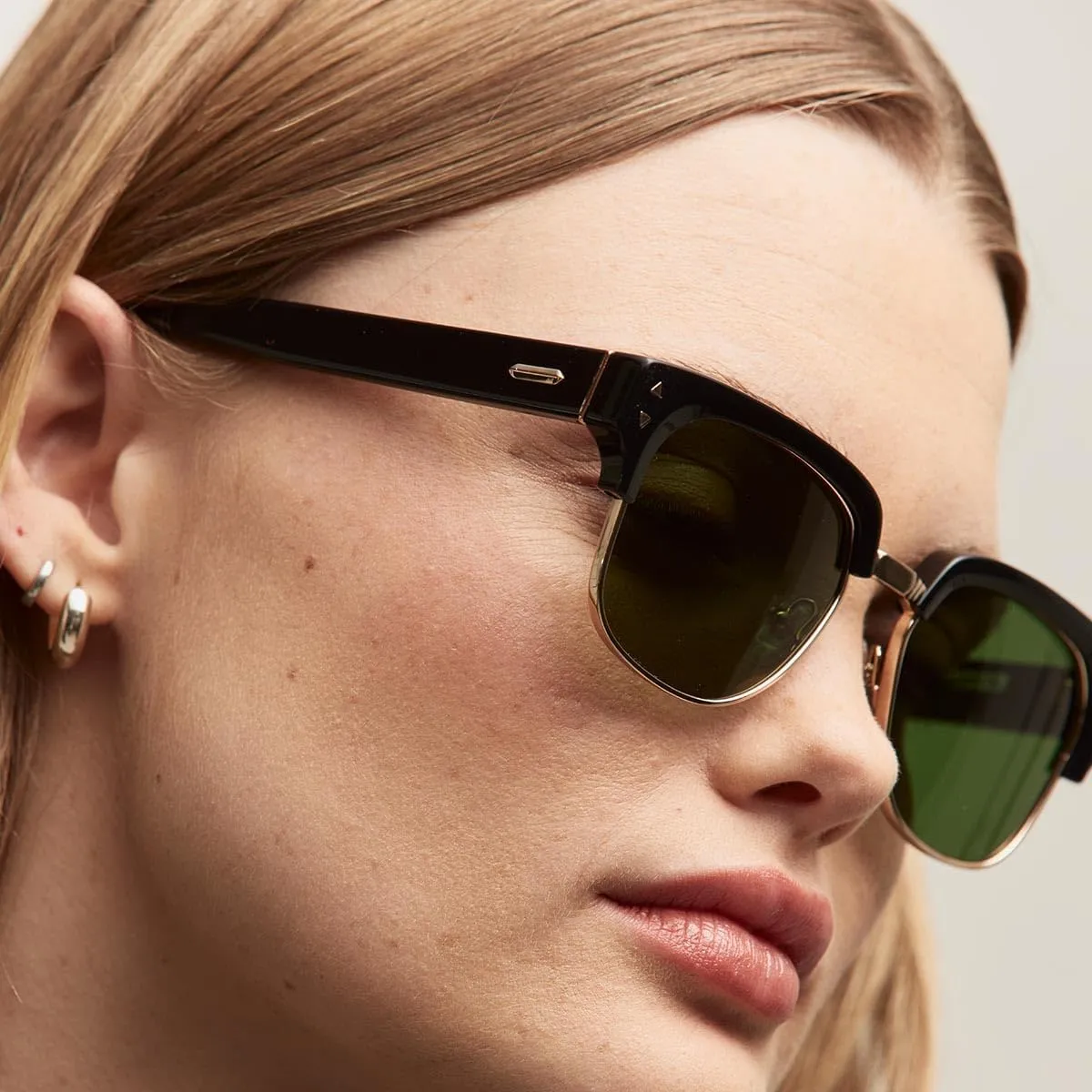 MVMT Laguna Square Sunglasses, Acetate Frame, Polarized, Water-Resistant and Smudge-Proof Lenses