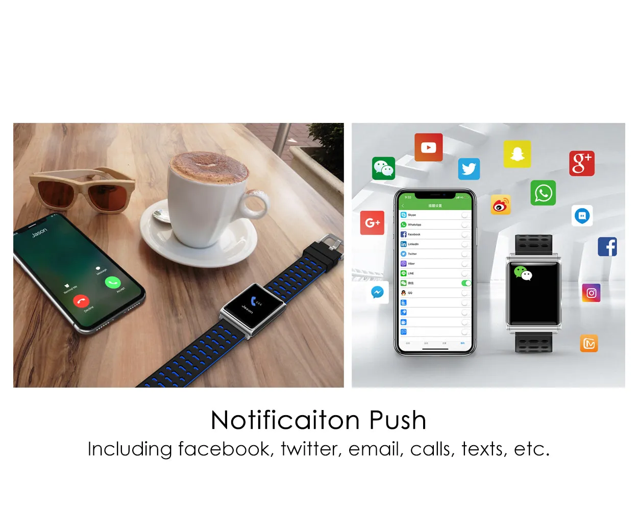 N98 Bluetooth Smart Watch for Android and IOS