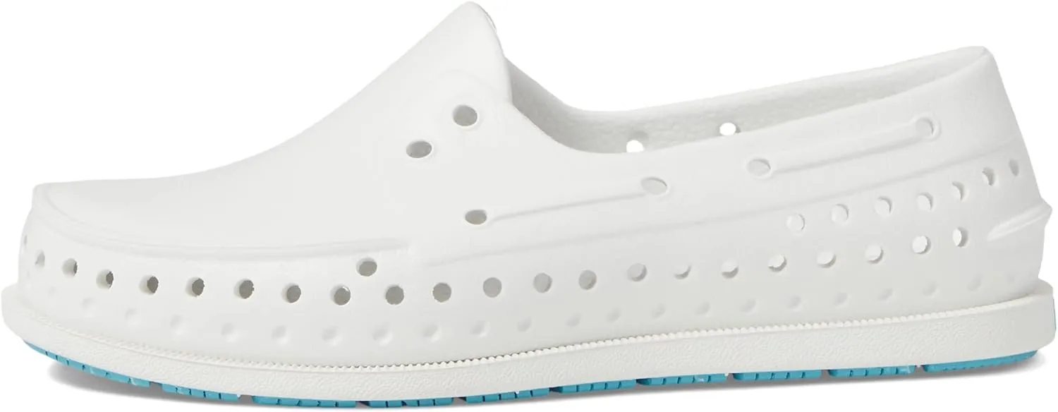 Native Shoes Kids Howard Sugarlite Sneakers for Little Kid - Synthetic Upper with Perforated Design, Slip-On Style, and Deck Silhouette