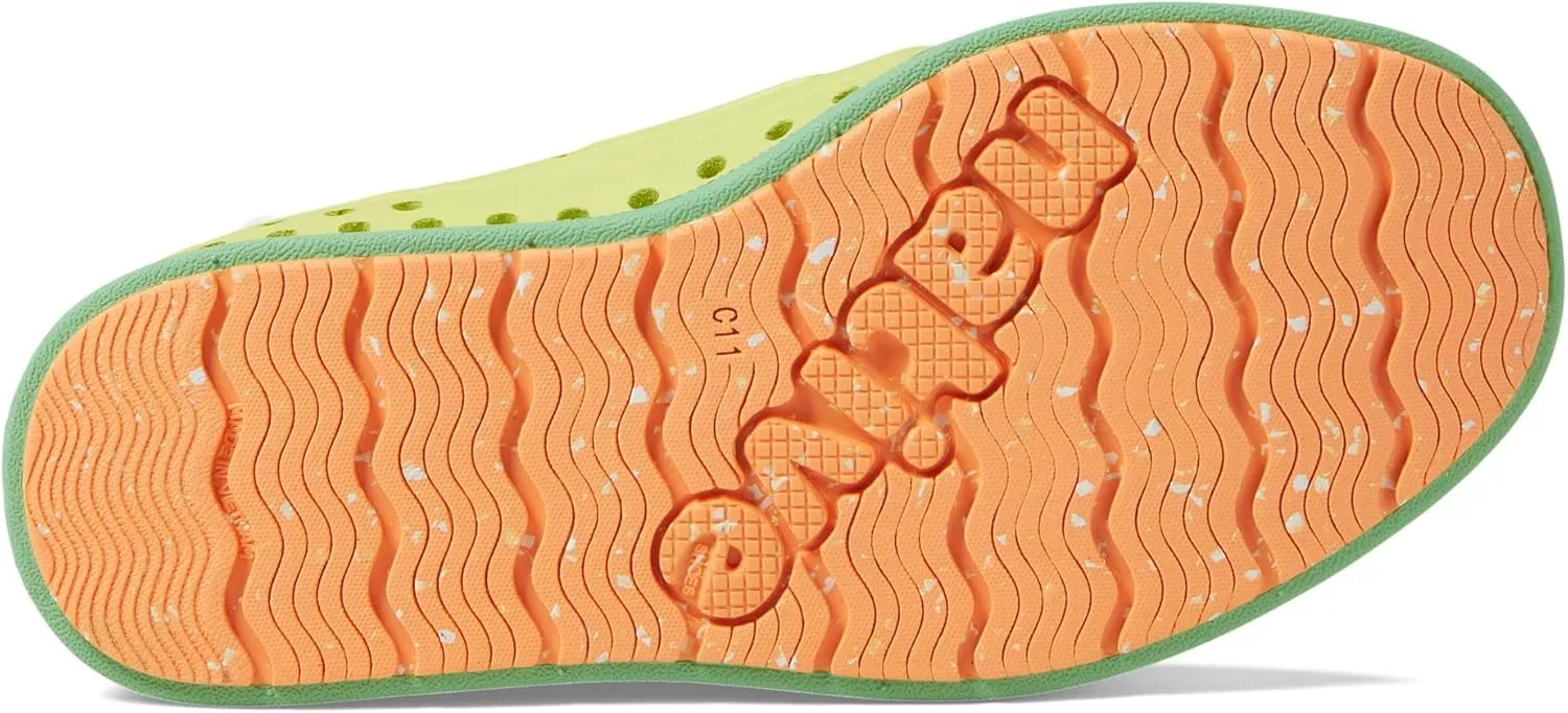 Native Shoes Kids Howard Sugarlite Sneakers for Little Kid - Synthetic Upper with Perforated Design, Slip-On Style, and Deck Silhouette