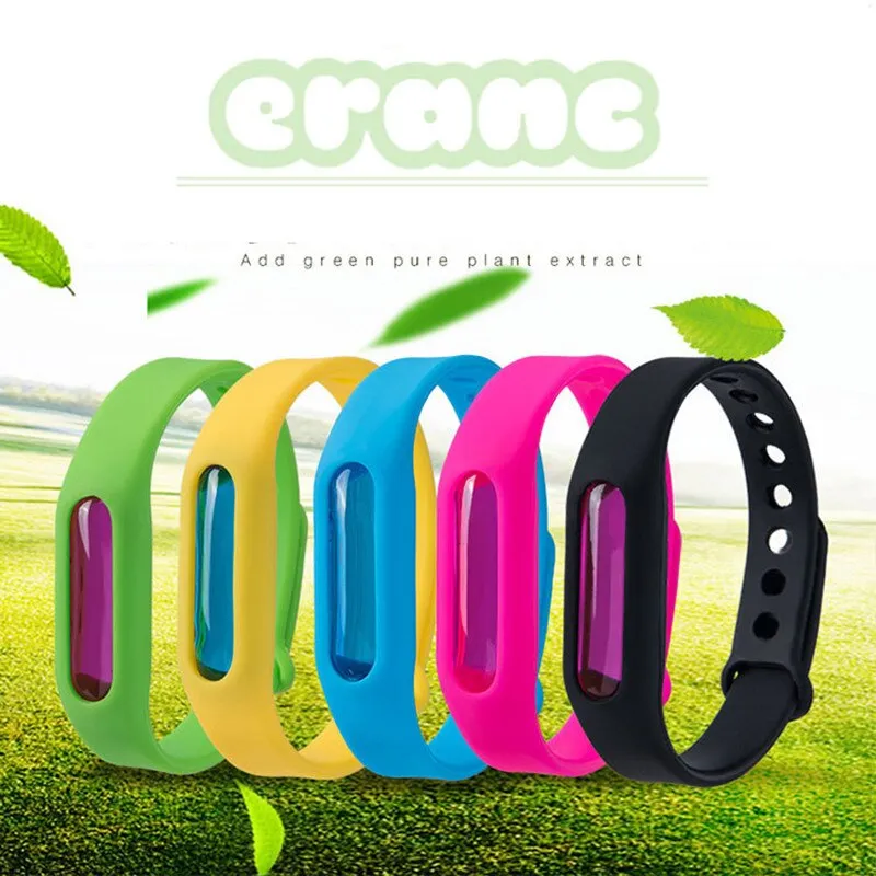 Natural Extract Summer Silicone Anti-Mosquito Hand Strap