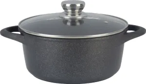 NEWARE Cast Aluminum 26Qt LARGE CASSEROLE MARBLE /OLLA GRANDE de MARMOL de 26qt