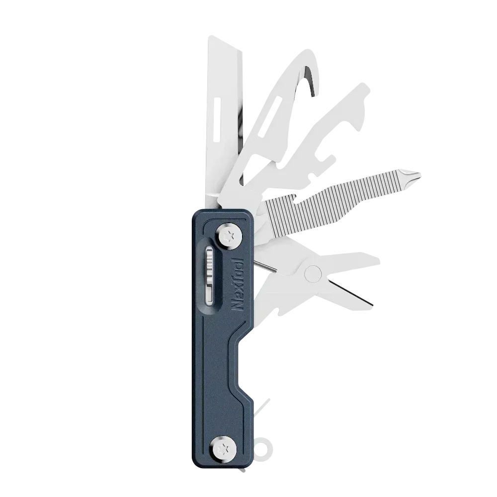 NEXTOOL 10-in-1 EDC Multitool Knife with Scissors and Screwdrivers for Camping