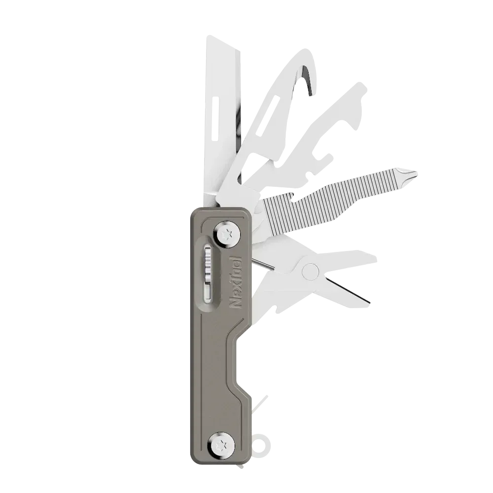 NEXTOOL 10-in-1 Folding Knife EDC Multitool with Scissors and Screwdrivers