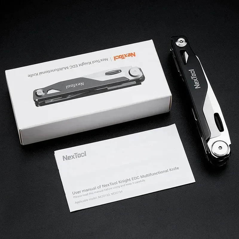 NEXTOOL 12-in-1 Multi-tool Folding Knife with Scissors and Screwdrivers for EDC