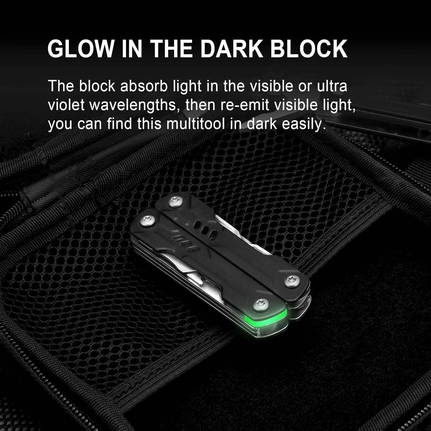 NexTool Mini Multitool - 9 in 1 Keychain Multitool with Needle Nose Pliers, Scissors, SIM Extractor and Screwdrivers for Travel, EDC, TSA Approved