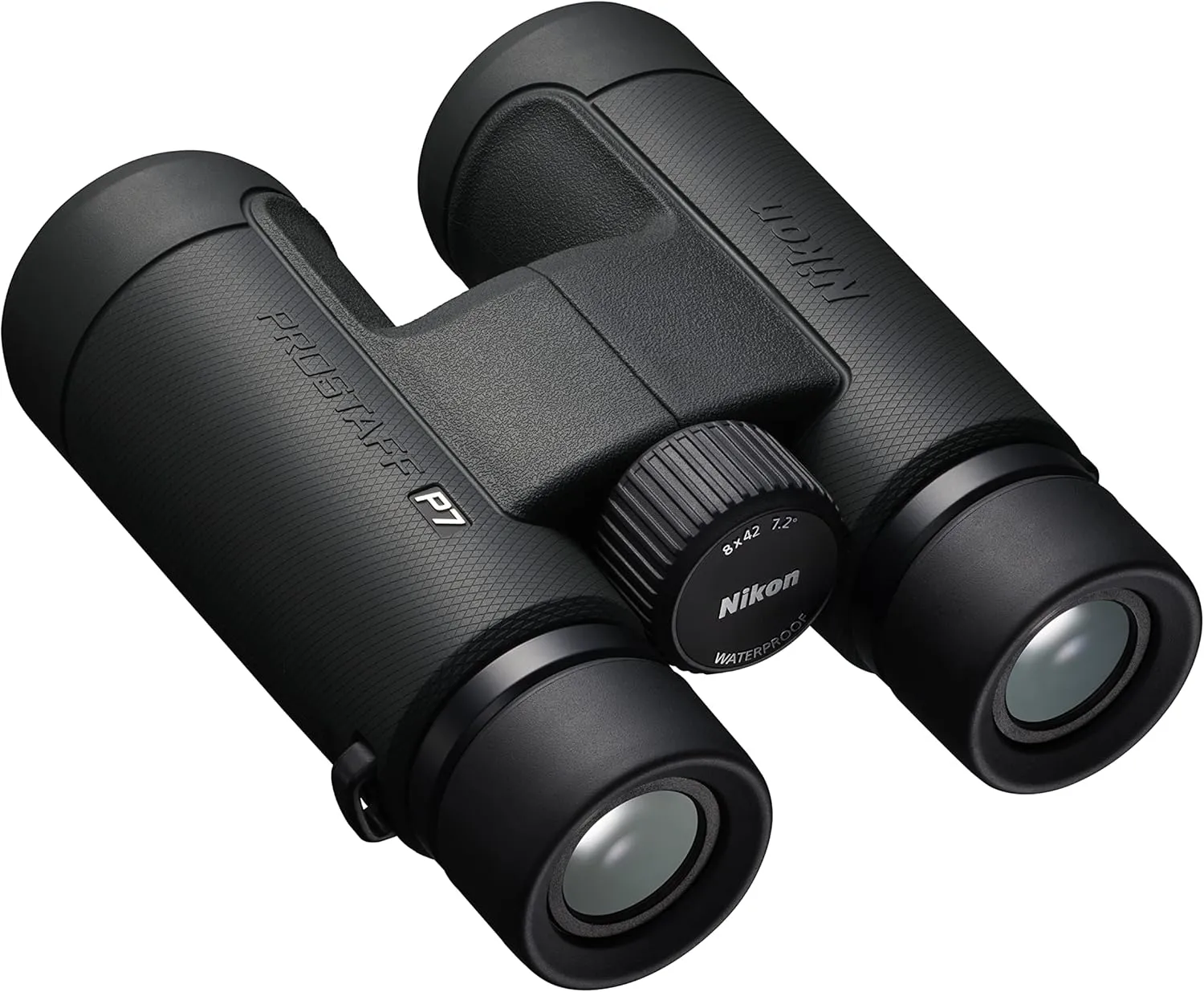 Nikon PROSTAFF P7 8x42 Binocular | Waterproof, fogproof, Rubber-Armored Full-Size Binocular, Oil & Water Repellent Coating & Locking Diopter | Official Nikon USA Model