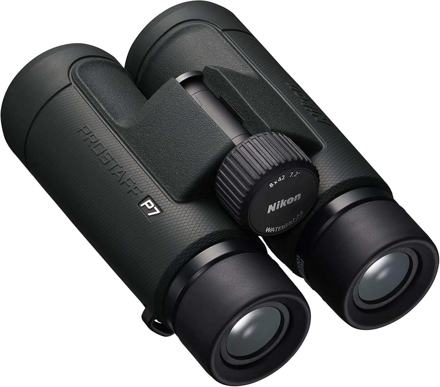 Nikon PROSTAFF P7 8x42 Binocular | Waterproof, fogproof, Rubber-Armored Full-Size Binocular, Oil & Water Repellent Coating & Locking Diopter | Official Nikon USA Model