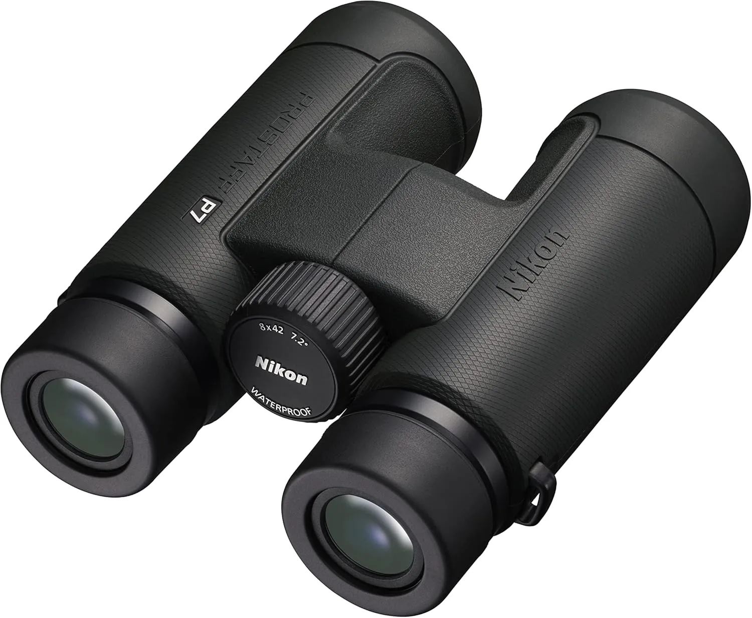 Nikon PROSTAFF P7 8x42 Binocular | Waterproof, fogproof, Rubber-Armored Full-Size Binocular, Oil & Water Repellent Coating & Locking Diopter | Official Nikon USA Model