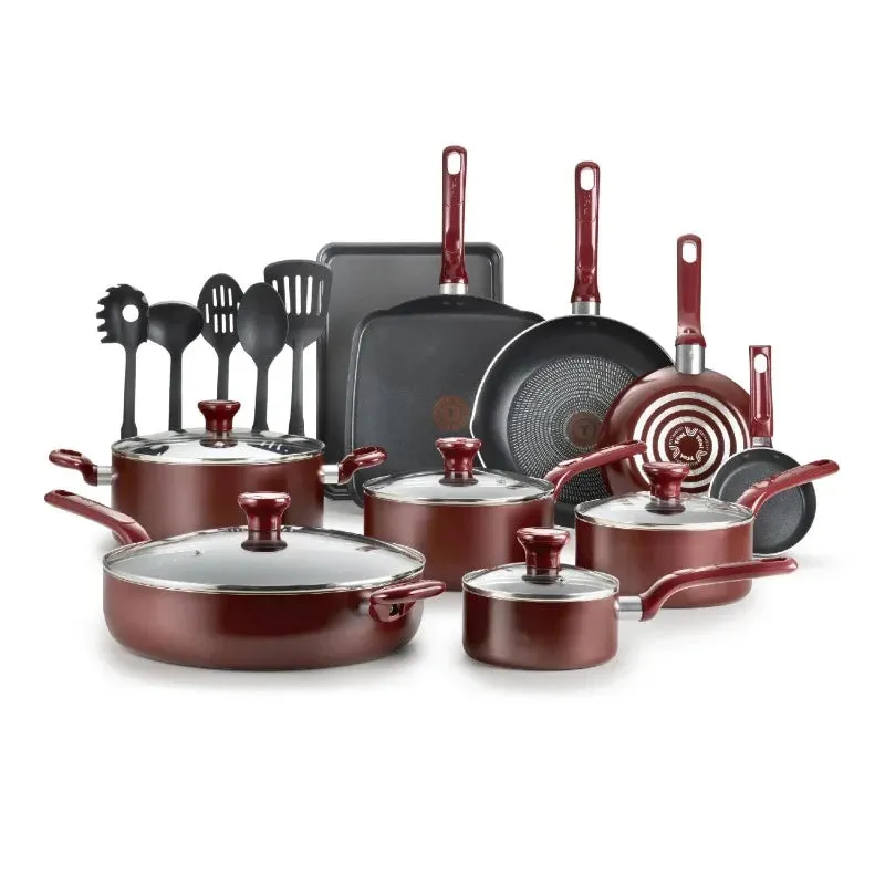 Nonstick Red Cookware Set 12PC