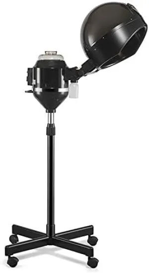 Ochine Standing Hair Steamer Professional Salon Hair Steamer Deep Conditioning Hooded Hair Steam Cap Hair Dryers Natural Curly Hair Treatment Barber Spa Styling Tools for Commercial and Home Use