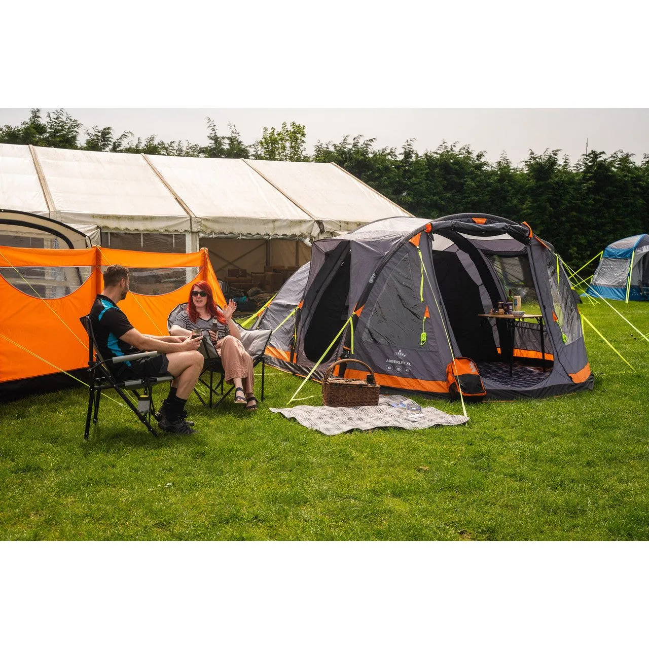 Olpro Abberley Breeze XL  - 4 Berth Inflatable Tent Recyled Bottle Material