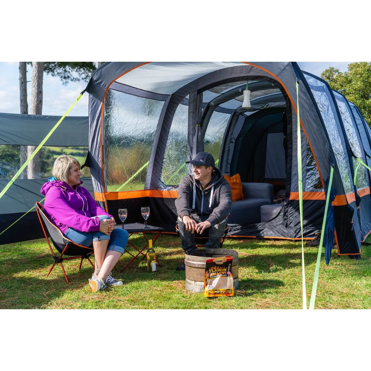 Olpro Blakedown Breeze - 4 Berth Inflatable Tent