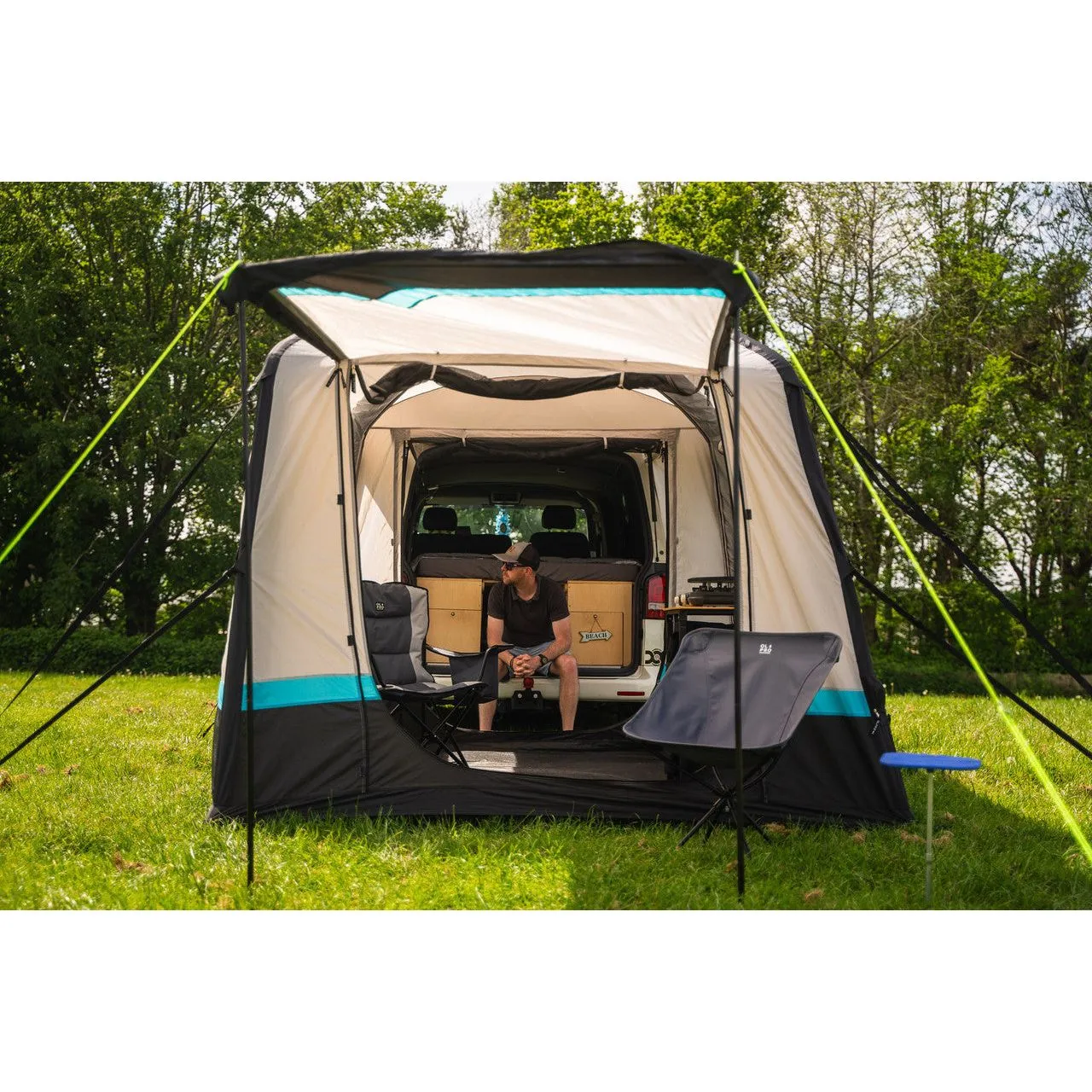 OLPRO Snug Inflatable Tailgate Campervan Awning