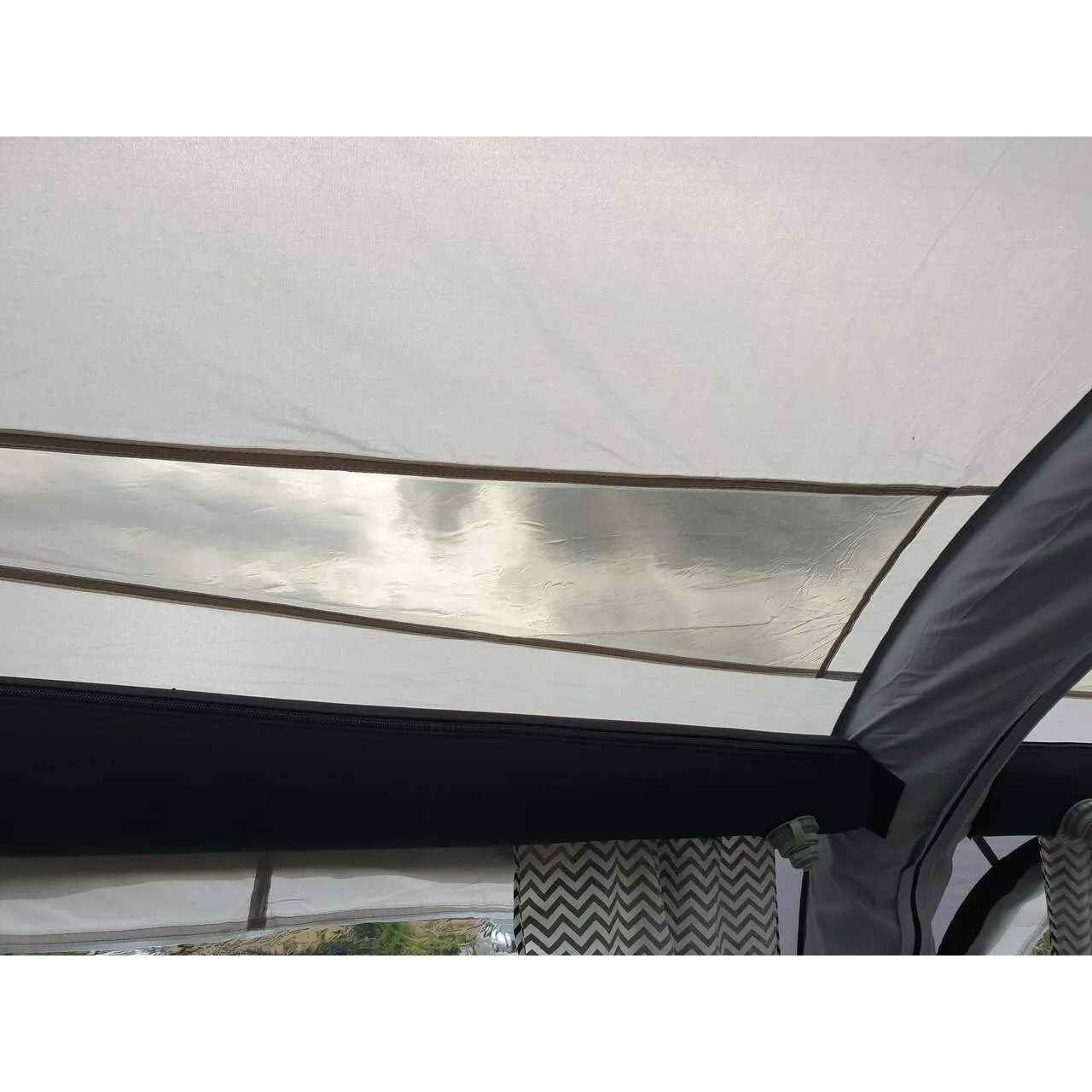 OLPRO View 420 Caravan Inflatable Porch Awning With Porch Extension