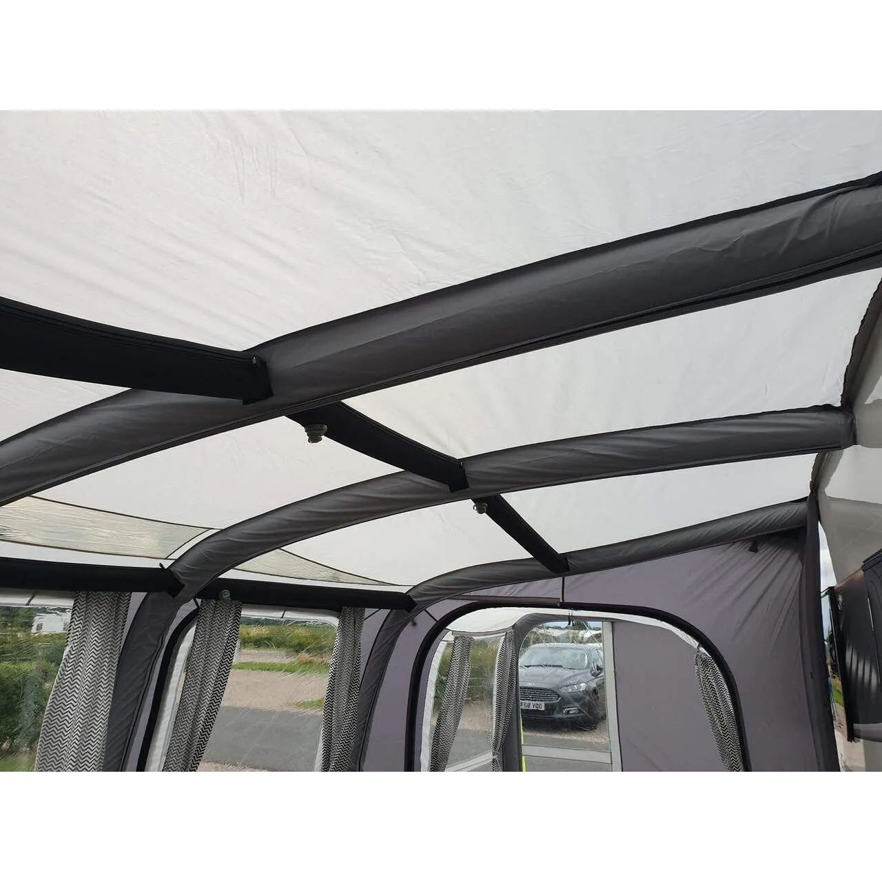 OLPRO View 420 Caravan Inflatable Porch Awning With Porch Extension