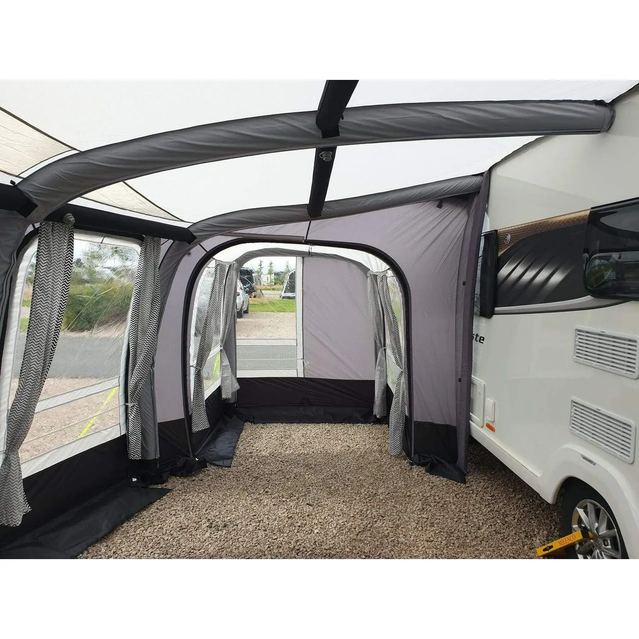 OLPRO View 420 Caravan Inflatable Porch Awning With Porch Extension