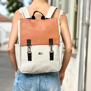 Orange and Cream Unicorn Backpack