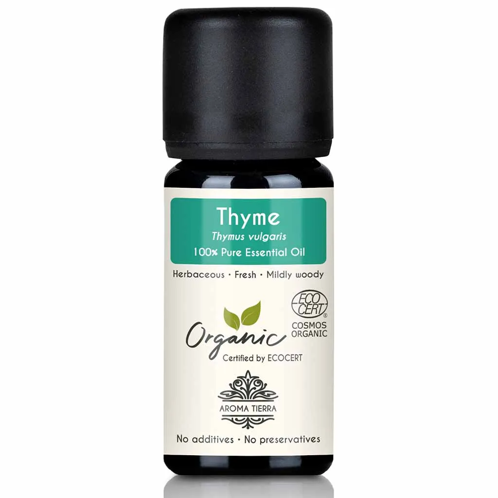 Organic Thyme Essential Oil - 100% Pure Natural