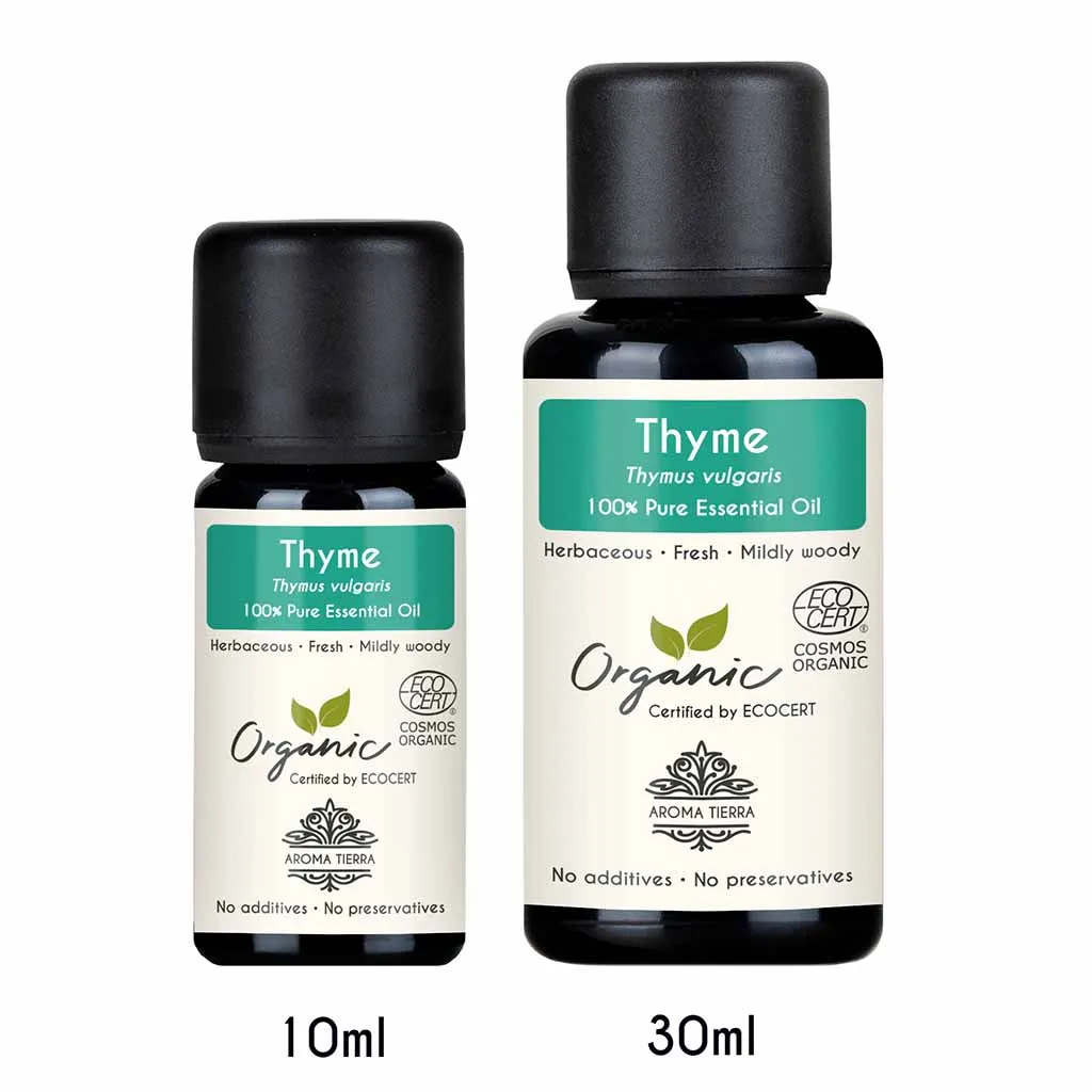Organic Thyme Essential Oil - 100% Pure Natural