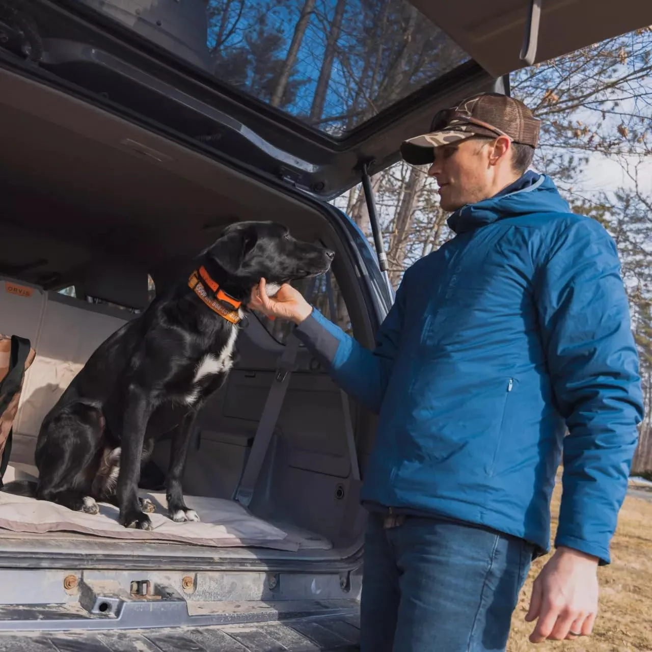 Orvis Dog Tough Trail Cargo Protector, Granite - Full Size