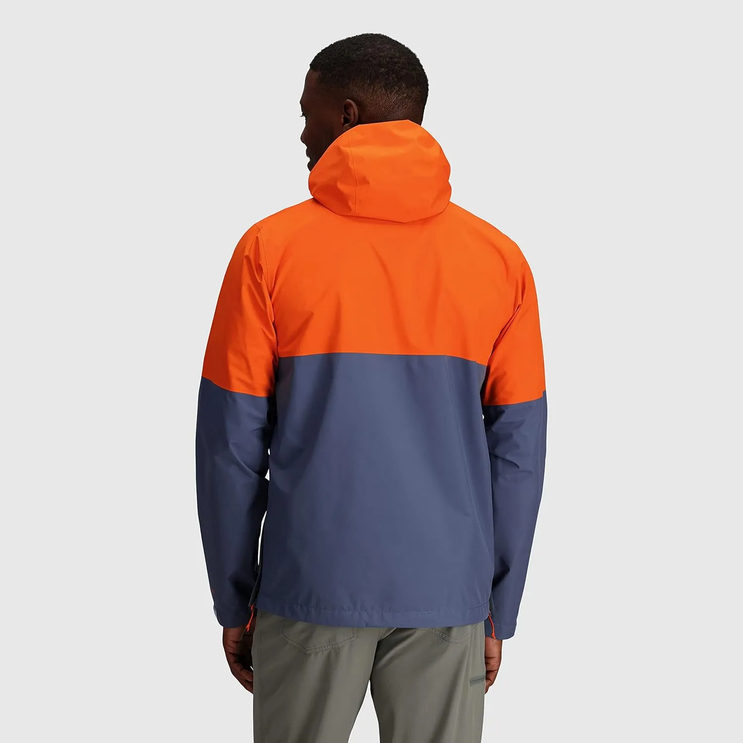 Outdoor Research Men’s Foray II Jacket – Waterproof & Windproof Hooded Rain Coat
